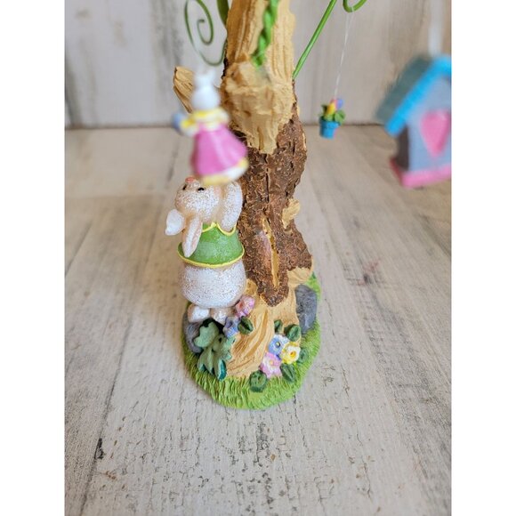Easter Bunny Spring Tree Home gardening flower carrot Unique Home Decor - Picture 9 of 10